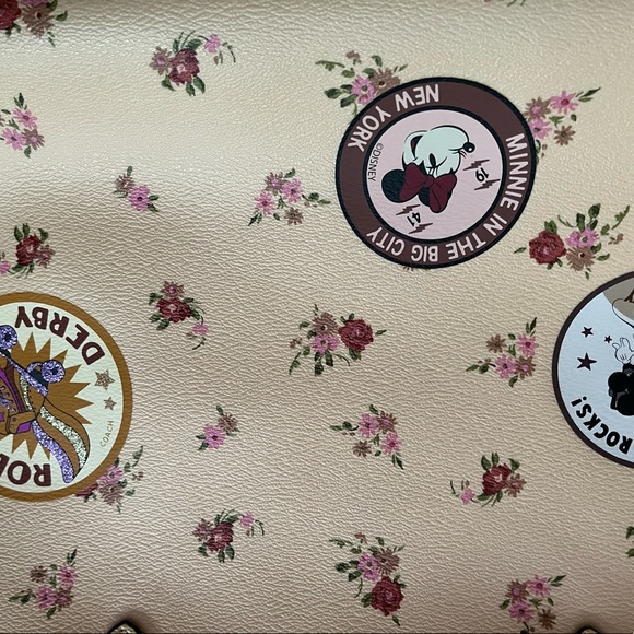 NWT! Coach HTFDisney Mickey Mouse floral 4 piece tote set. Firm!!! - Picture 13 of 16